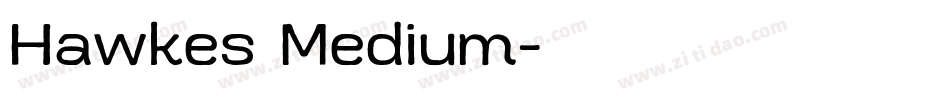 Hawkes Medium字体转换